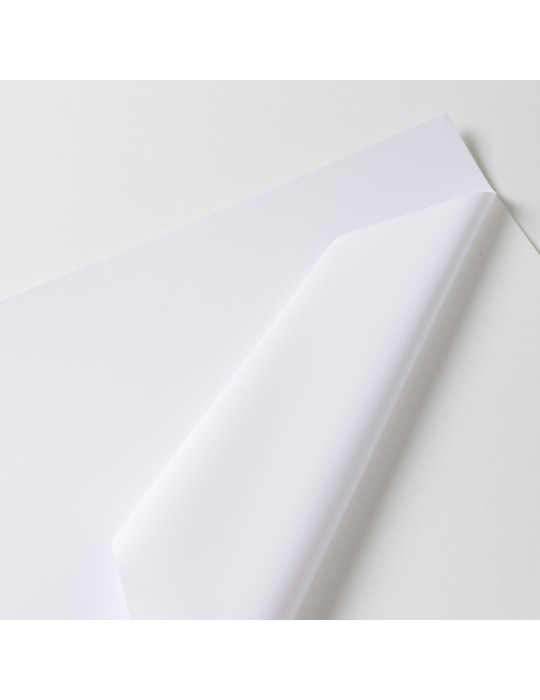 VCSR201WG1 - Blanc Brillant adh permanent super renforcé incolore